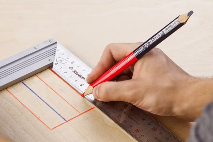 Карандаш разметочный двухцветный серия ПРОФЕССИОНАЛ купить в Нягани