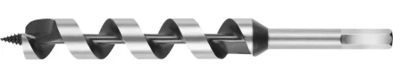 Сверло по дереву, спираль Левиса, HEX хвостовик, URAGAN 29465-235-25, d=25х235мм 29465-235-25 купить в Нягани