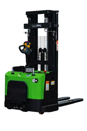 Штабелер самоходный 1,5 т 5,0 м TOR ES15T4 Li-ion 24/200 В/Ач ЭУР, Curtis, H-мачта (с платформой) 1048441 купить в Нягани