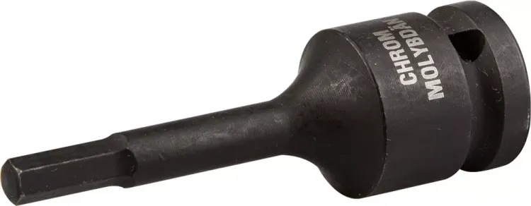 Торцовая головка KRAFTOOL "INDUSTRIE QUALITAT" ударная (1/2"), HEX, Cr-Mo, фосфатированная, H7 27950-07 купить в Нягани