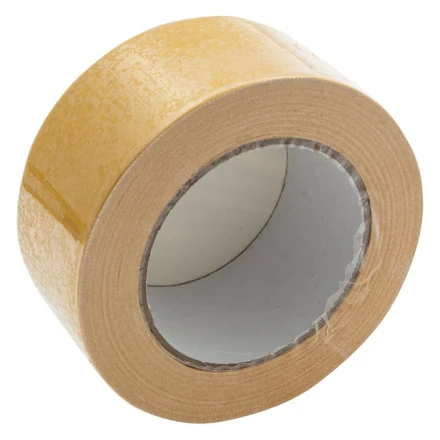 Лента клейкая двусторонняя, 50 мм х 25 м, на тканевой основе Сибртех 888135 купить в Нягани