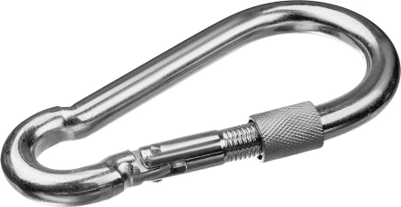 ЗУБР DIN 5299D, 8 мм, 1 шт, карабин с предохранительной гайкой (304556-08) купить в Нягани