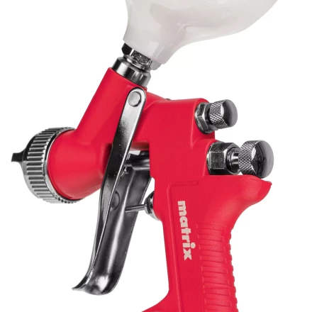 Краскораспылитель HP пневмат. с верхним бачком V= 0,6 л, сопло диаметром 1.7 мм// Matrix 57321 купить в Нягани