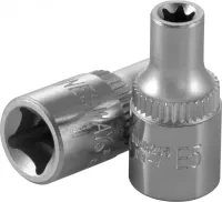 Торцевая головка 1/4"DR внешний TORX Е-5 S06H205 Jonnesway 49699