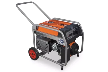 Генератор бензиновый TOR KM11000H 8,0 кВт 220В 27 л с электростартером и колесами 1011100 купить в Нягани