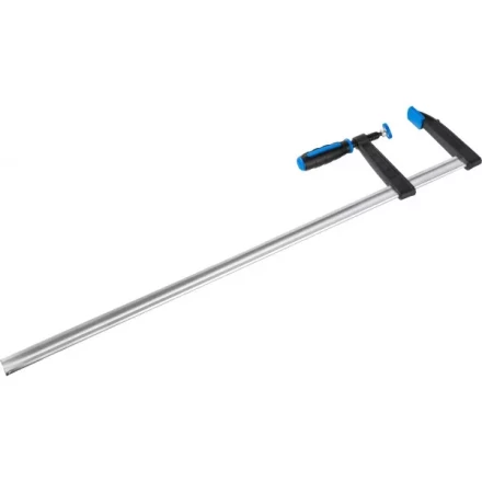 Струбцина ЗУБР &quot;ПРОФЕССИОНАЛ&quot;, тип &quot;F&quot;, двухкомпонентная ручка, стальная закаленная рейка, 120х800мм 32155-120-800 купить в Нягани