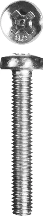 Винт ЗУБР DIN 7985, класс прочности 8.8, оцинкованный, M5x35 мм, ТФ0, 2900 шт. 4-303150-05-035 купить в Нягани