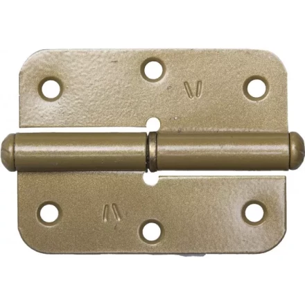 Петля накладная стальная &quot;ПН-85&quot;, цвет золотой металлик, левая, 85мм 37643-85L купить в Нягани