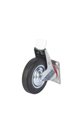 Колесо поворотное резина SCb 63 160 мм с тормозом (F) 1001719 купить в Нягани