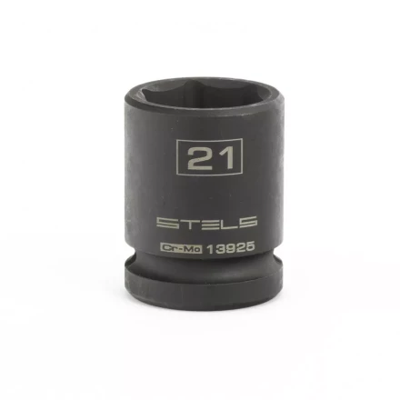 Головка ударная шестигранная 21 мм 1/2 CrMo Stels 13925 купить в Нягани