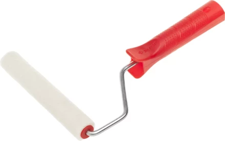 Мини-валик ЗУБР &quot;ЭКСПЕРТ&quot; &quot;ВЕЛЮР&quot;, 100% шерсть, ворс 4мм, ручка 6мм, d=15/150мм 03536-15 купить в Нягани