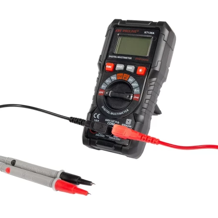 Мультиметр цифровой КВТ KT 130A с автоматическим выбором пределов измерений (88549) купить в Нягани