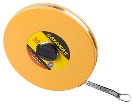 Мерная лента STAYER &quot;MASTER&quot; F-50, фиберглассовое двустороннее полотно, 50м 3415-50_z01 купить в Нягани