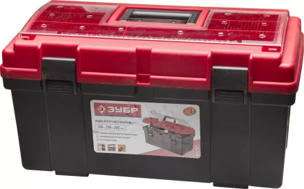 Ящик ЗУБР &quot;МАСТЕР&quot; пластмассовый для инструмента, 24&quot; 38180-24 купить в Нягани