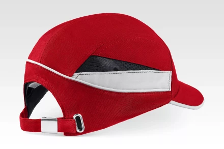 ЗУБР БИНОМ, красная, ударопрочный корпус, укороченный козырёк 55мм, размер от 54 до 59см, защитная каскетка, Профессионал (11096) купить в Нягани