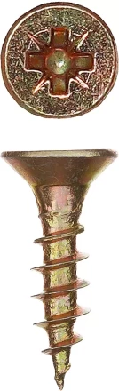 Шурупы ЗУБР &quot;МАСТЕР&quot; по дереву желтопассивированные, 5.0x20мм, 45шт 300396-50-020 купить в Нягани