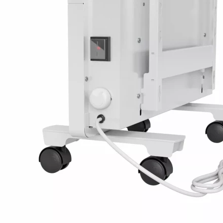 Конвектор электрический КМ-1000.1, 230 В, 1000 Вт, X-образный нагреватель, колеса, термостат // MTX 98124 купить в Нягани