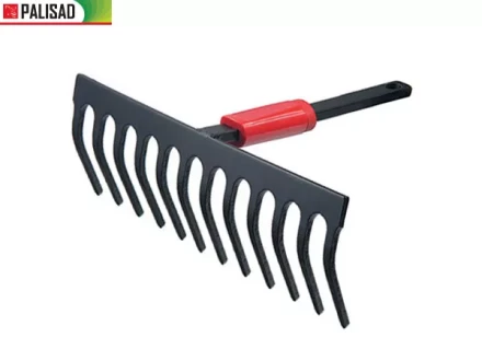 Грабли 12-зубые с телескопической рукояткой р/ч 320 мм длина инструмента 820-1110 мм PALISAD 63037 купить в Нягани