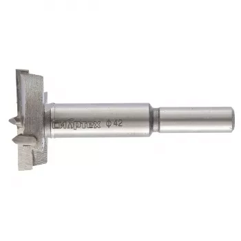 Сверло Форстнера по дереву 42 мм цилиндрический хвостовик СИБРТЕХ 704842 купить в Нягани