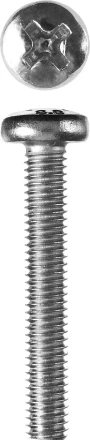 Винт ЗУБР &quot;МАСТЕР&quot; DIN 7985, класс прочности 4.8, оцинкованный, M6x45мм, 5кг 303150-06-045 купить в Нягани