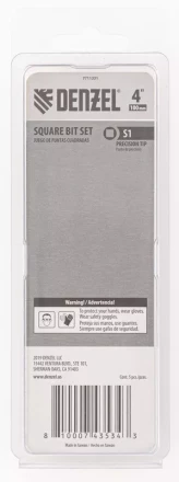 Бита S1x100 мм, 5 шт. Denzel 7711331 купить в Нягани