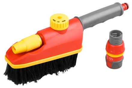 Набор для мойки GRINDA: щетка c наконечником + соединитель, 3/4&quot; 8-428482 купить в Нягани