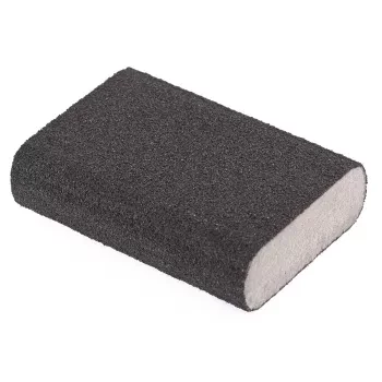 Губка для шлифования 100 х 70 х 25 мм овал твердая P40 MATRIX 75735 купить в Нягани