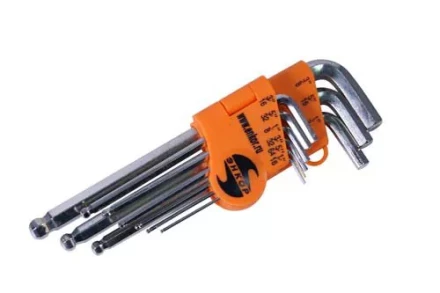 Набор шестигранников дюймовых с шаром 9 штук блистер Энкор 20896 купить в Нягани