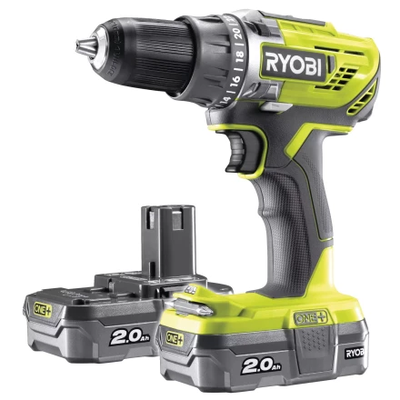 Ryobi дрель-шуруповерт R18DD3-220S купить в Нягани