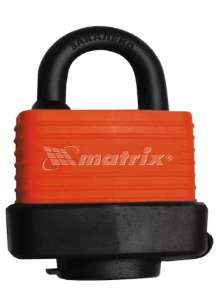 Замок навесной всепогодный 40 мм MATRIX 91820 купить в Нягани
