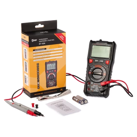 Мультиметр цифровой КВТ KT 132А с True RMS (91917) купить в Нягани