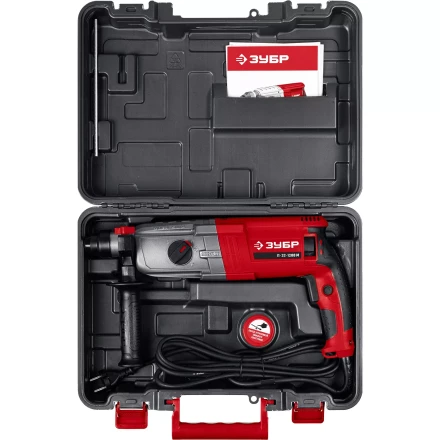 ЗУБР 32 мм, 1200 Вт, перфоратор SDS Plus, мет. корпус (П-32-1200 М) купить в Нягани