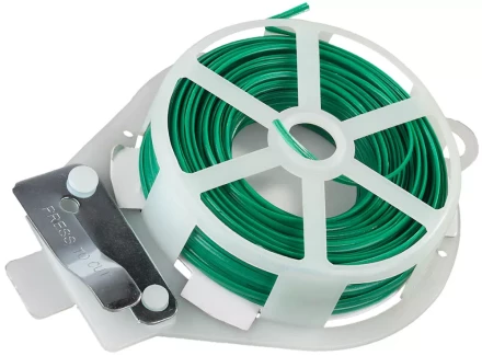 Проволока подвязочная RACO плоская, в пластиковой обойме, 20м 42359-53632C купить в Нягани