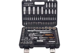 Набор инструментов, 1/2", 1/4", в кейсе 108 предм Вихрь 73/6/7/15