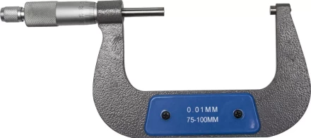 Микрометр ЗУБР &quot;ЭКСПЕРТ&quot; гладкий механический, МК 100, диапозон 75-100мм, шаг измерения 0,01мм 34480-100_z01 купить в Нягани