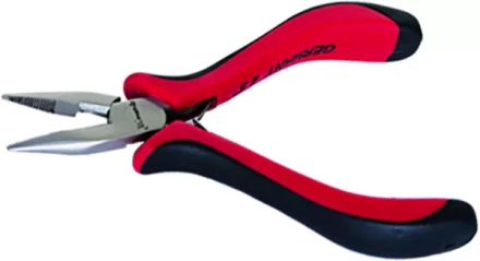 Длинногубцы Mini 130 мм никелированные прямые авторазжим двухкомпонентные рукоятки MATRIX 17810 купить в Нягани