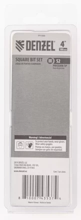 Бита S2x100 мм, 5 шт. Denzel 7711332 купить в Нягани