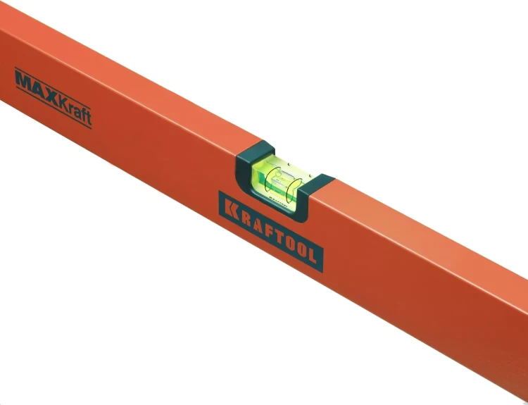 Уровень KRAFTOOL коробчатый усиленный, точность (0,5мм/м), 2 ампулы, 150 см 34577-150 купить в Нягани