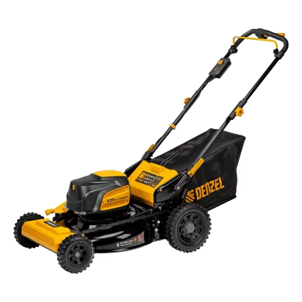Газонокосилка аккумуляторная самоходная бесщет., Denzel RLMS560-62, 560 мм, Li-ion, 62В (58920) купить в Нягани