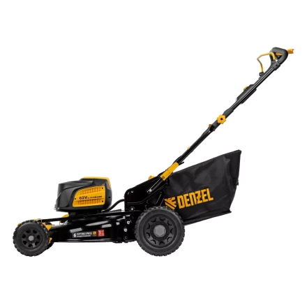 Газонокосилка аккумуляторная самоходная бесщет., Denzel RLMS560-62, 560 мм, Li-ion, 62В (58920) купить в Нягани
