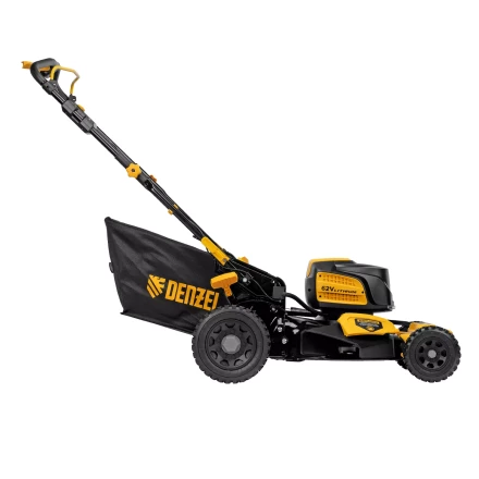 Газонокосилка аккумуляторная самоходная бесщет., Denzel RLMS560-62, 560 мм, Li-ion, 62В (58920) купить в Нягани
