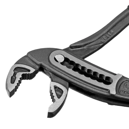 Клещи переставные Denzel 17901, обливные рукоятки, 180 мм купить в Нягани