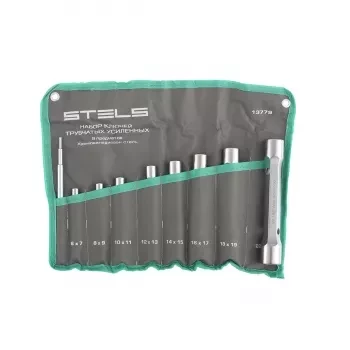 Набор ключей трубок торцевых усиленных 9 пред., CrV Stels 13779 купить в Нягани