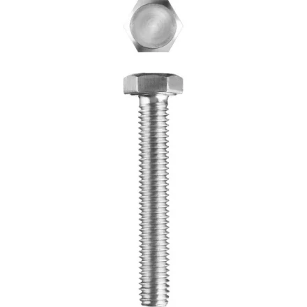 Болт ГОСТ 7798-70, M6 x 20 мм, 8 шт, кл. пр. 5.8, оцинкованный, ЗУБР 303086-06-020 купить в Нягани