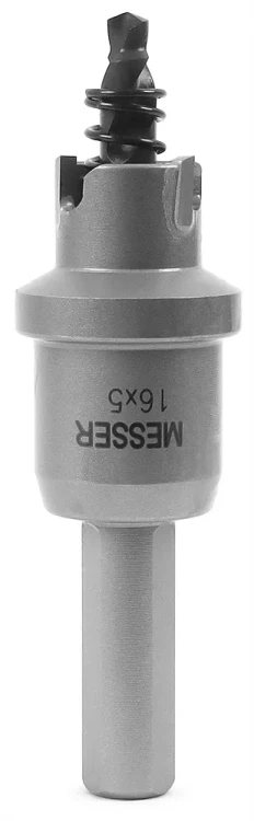 ТСТ коронка MESSER 16X5 с центрирующим сверлом и толкающей пружиной купить в Нягани
