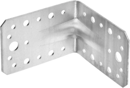 Крепежный угол ЗУБР &quot;МАСТЕР&quot; усиленный, 65х90х90мм, 20шт 310115-65-090 купить в Нягани
