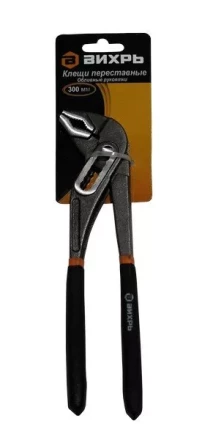 Клещи переставные 300 мм обливные рукоятки Вихрь купить в Нягани