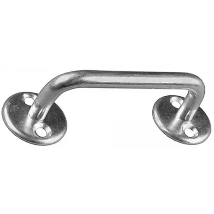 Ручка-скоба &quot;РС80-2&quot;, покрытие белый цинк, 80мм 37691-080 купить в Нягани