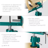 Тиски KRAFTOOL PRECISION шарнирно-поворотные 32711-75 купить в Нягани
