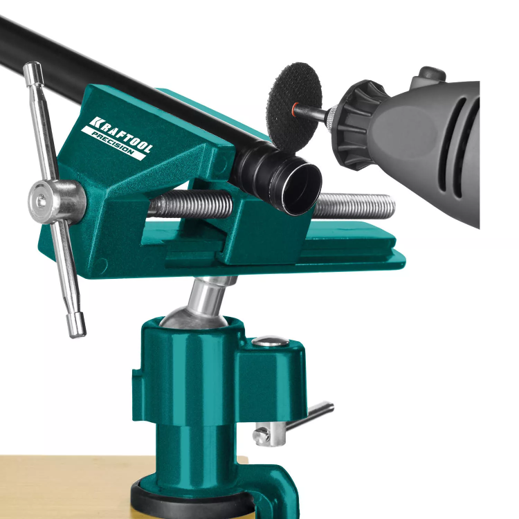 Тиски KRAFTOOL PRECISION шарнирно-поворотные 32711-75 купить в Нягани